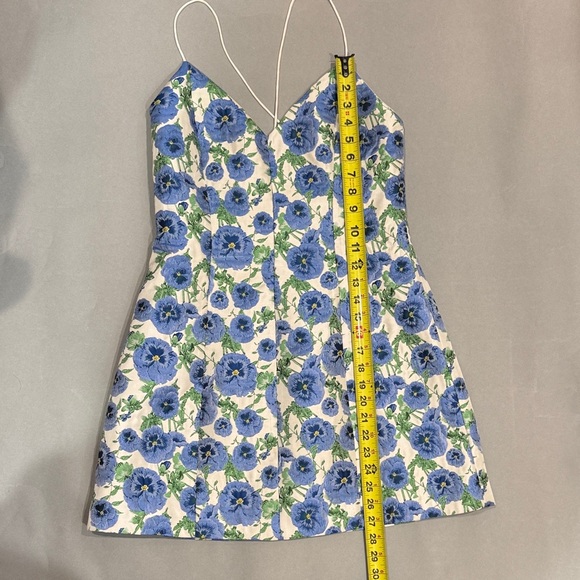 ALICE+OLIVIA  Floral Spaghetti Strap Dress - Picture 5 of 8